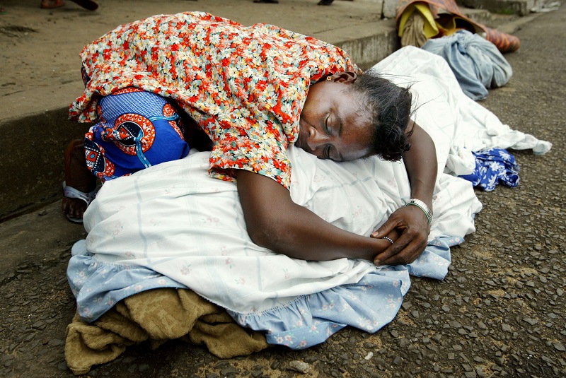 Monrovia, Liberia - 26 July 2003